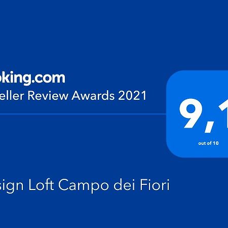 Design Loft Campo Dei Fiori Apartment โรม ภายนอก รูปภาพ